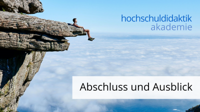 Sie haben es geschafft: Glückwunsch! Wir schauen kurz nach vorne.